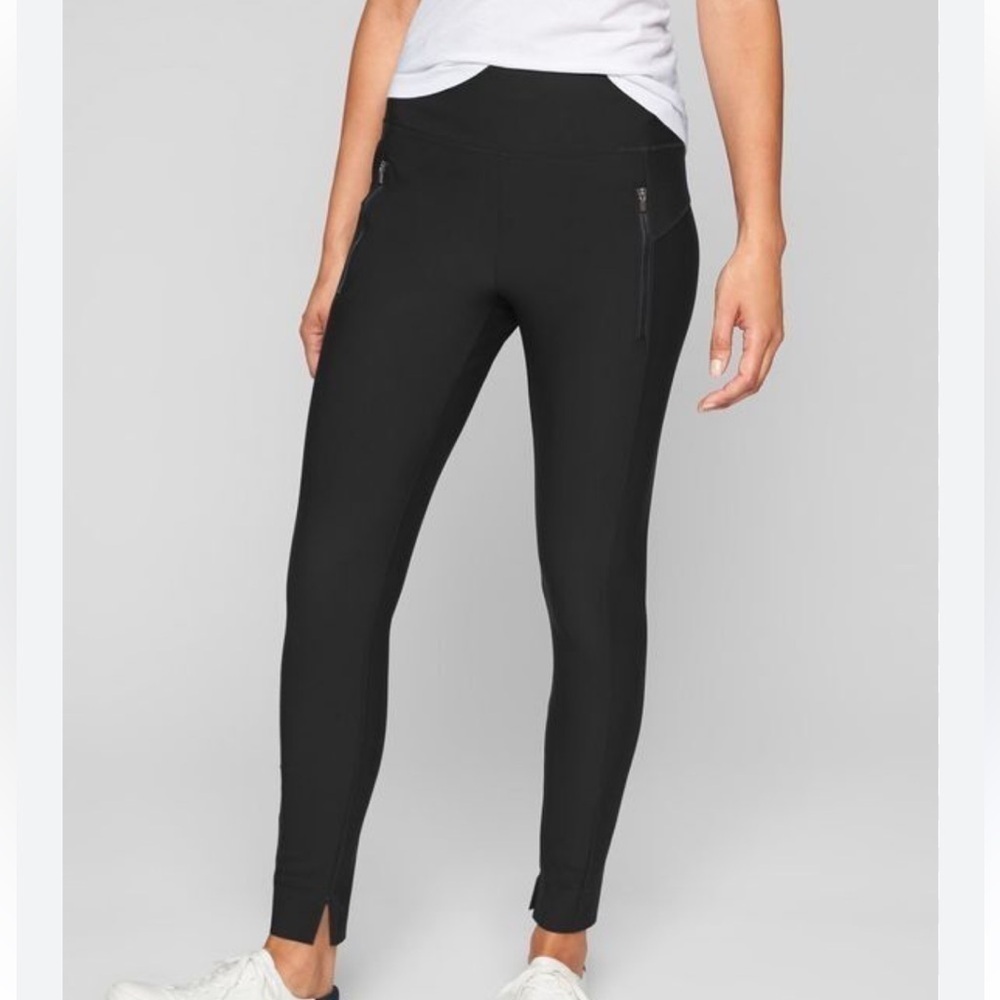 Athleta Womens Stellar Tight Leggings Black Size XS